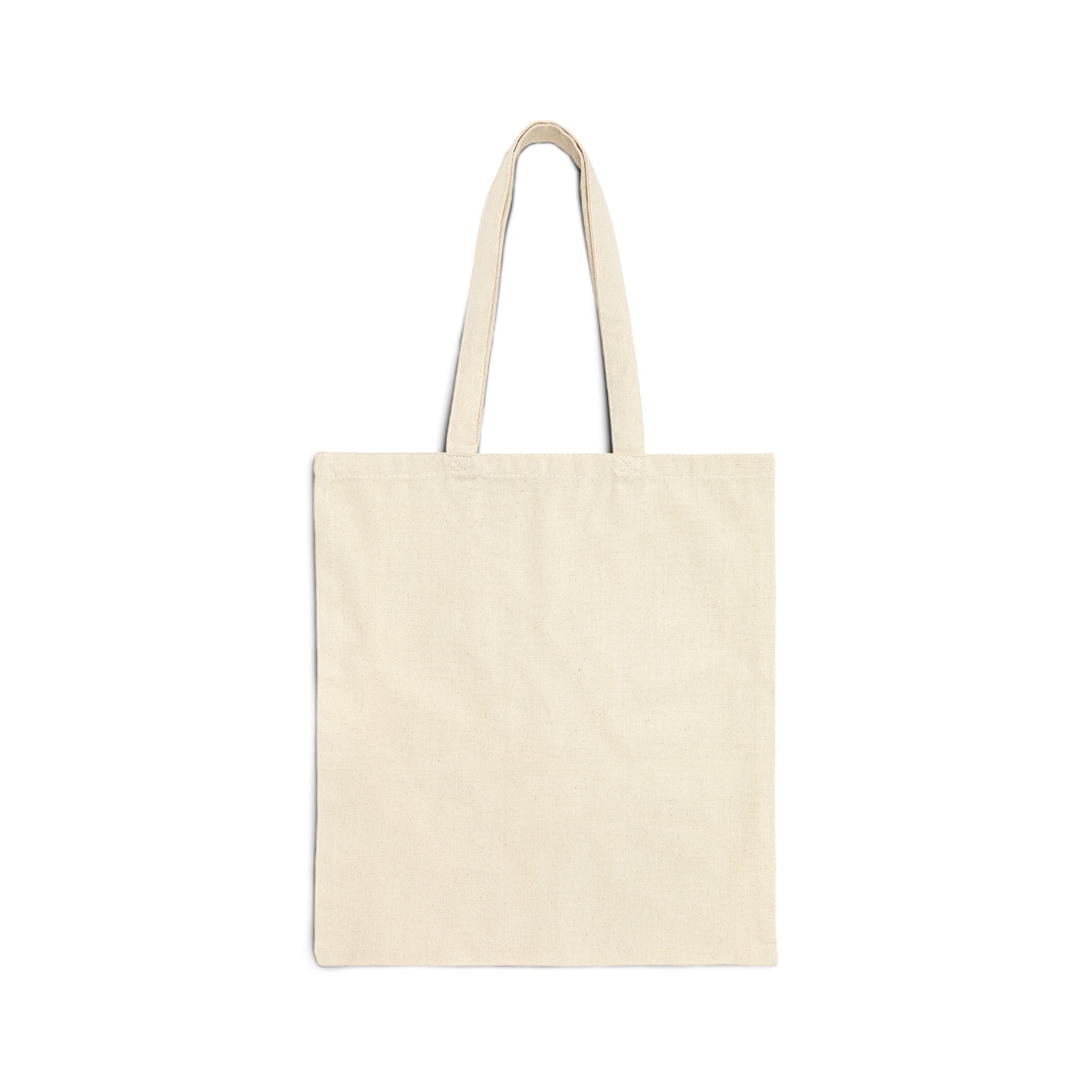 Canvas Tote Bag — Vintage Botanical Sketch Eco Shopper