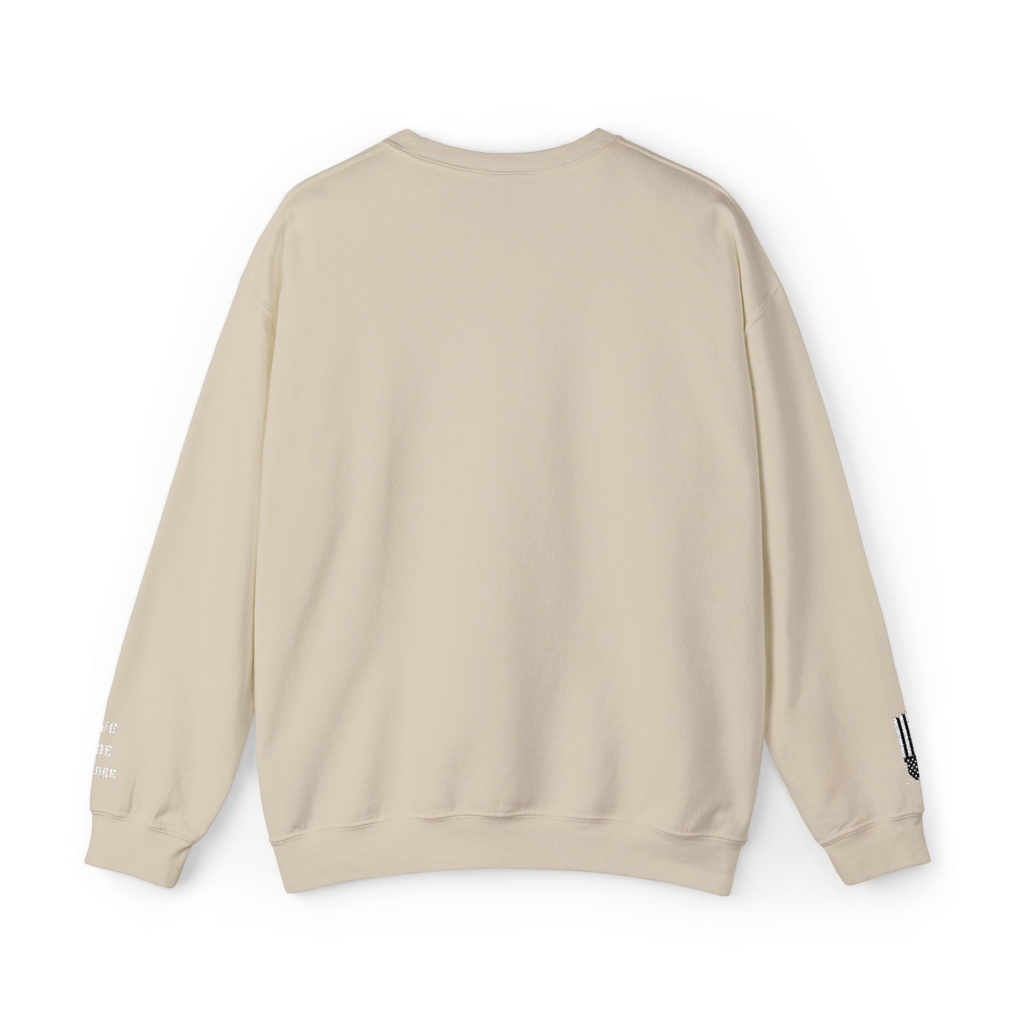 Compass Rose Crewneck Sweatshirt — Minimal Nautical Graphic Pullover