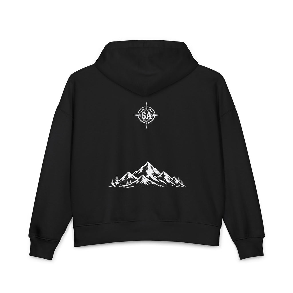 Live • Ride • Explore Hoodie — Women's Organic Adventure Pullover