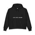 Live • Ride • Explore Hoodie — Women's Organic Adventure Pullover