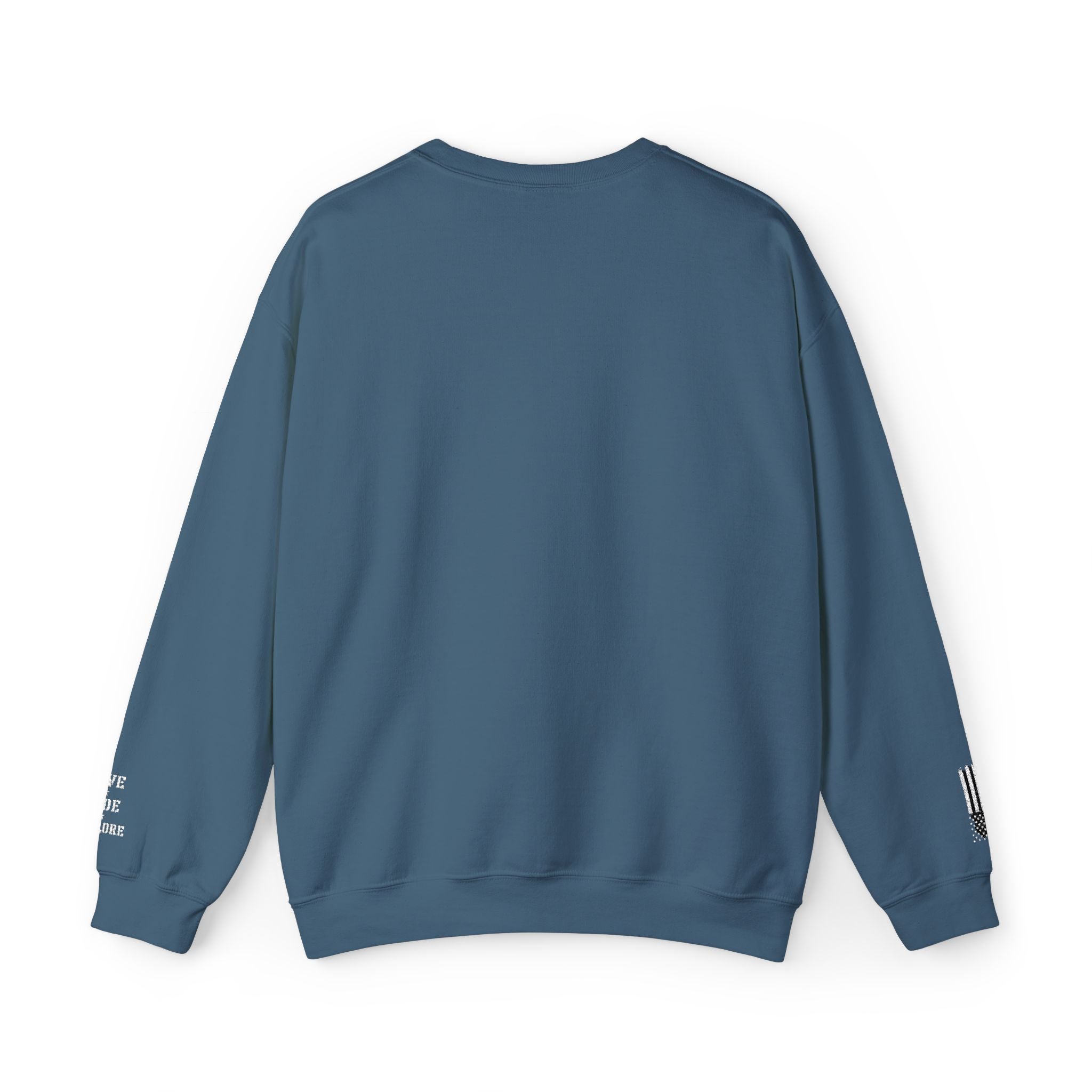 Compass Rose Crewneck Sweatshirt — Minimal Nautical Graphic Pullover