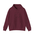 Fishing Hoodie — Bass Jumping Graphic Pullover with Compass Front