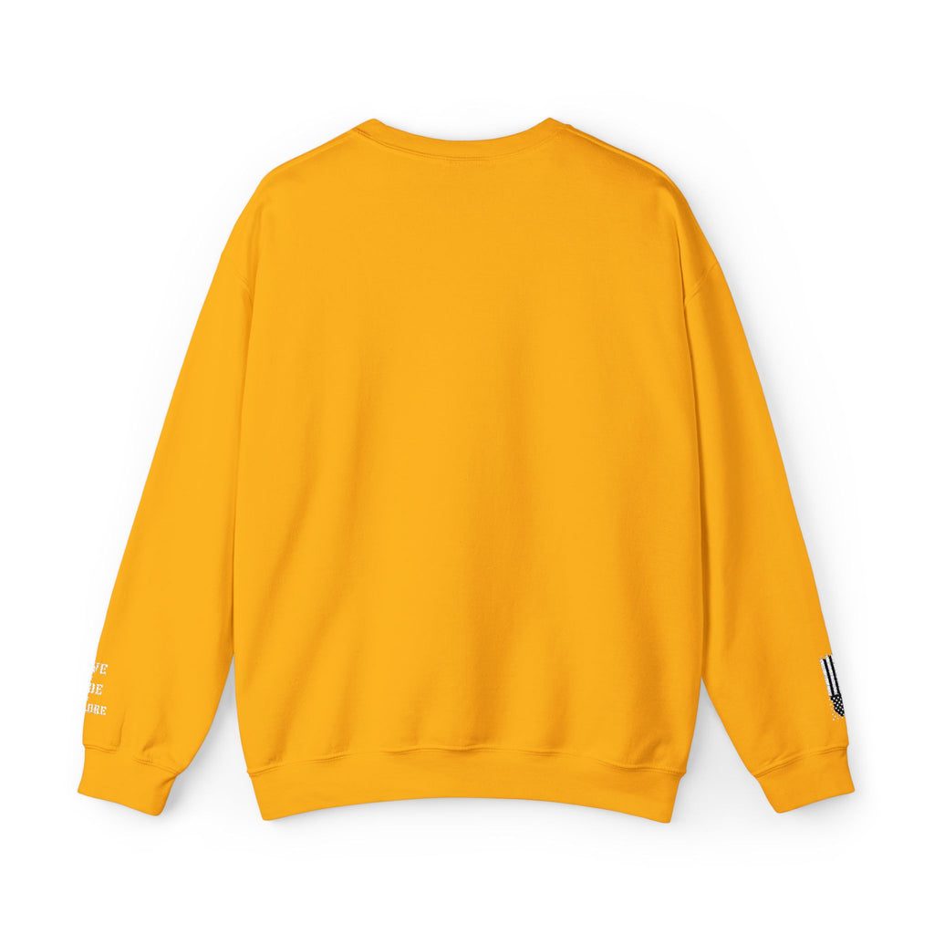 Compass Rose Crewneck Sweatshirt — Minimal Nautical Graphic Pullover