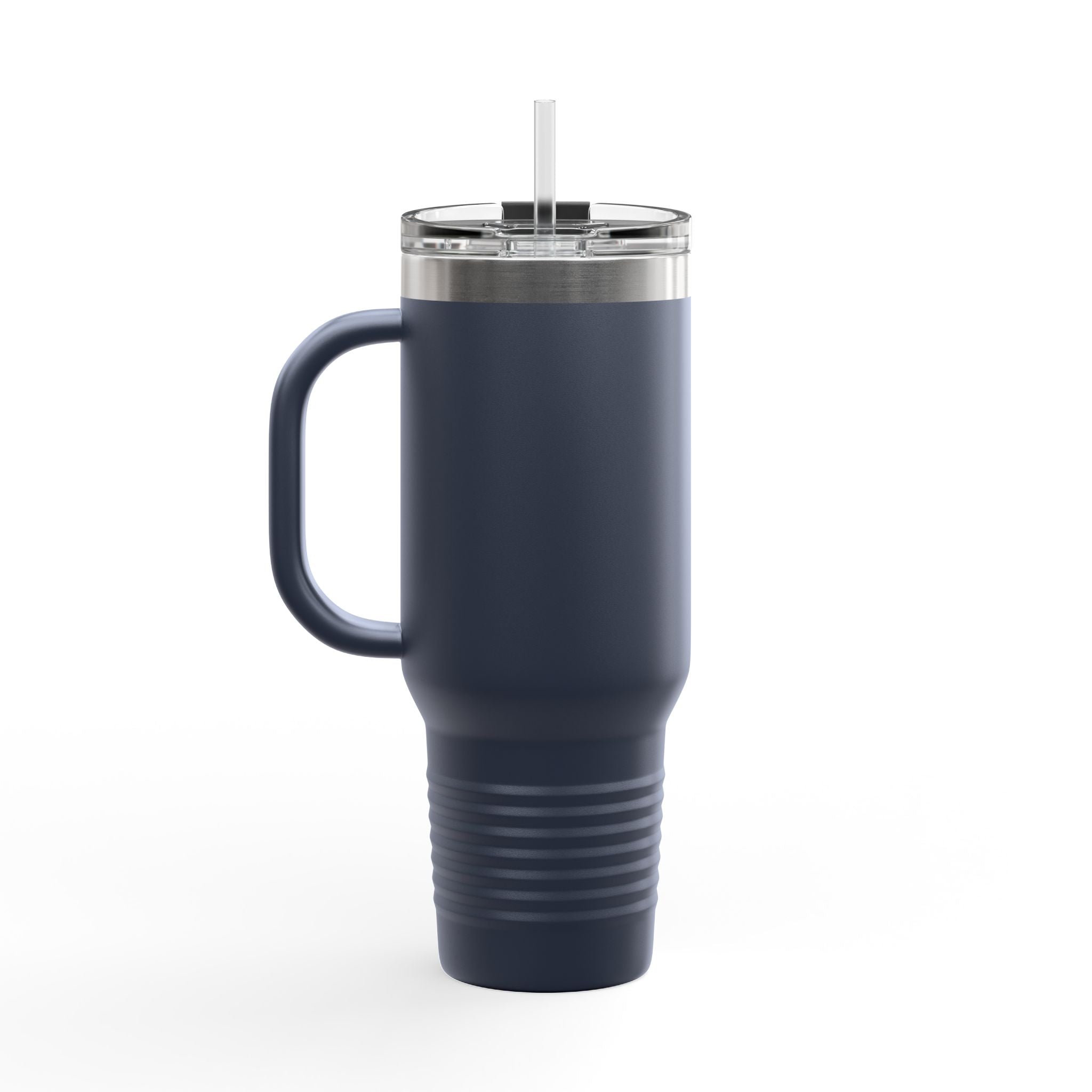 40oz Insulated Travel Mug — Saint Avenue Mountain Logo, Red